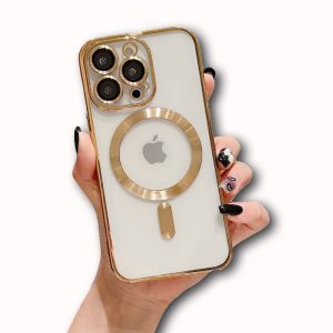 Magsafe maskica za Iphone - Zlatna
