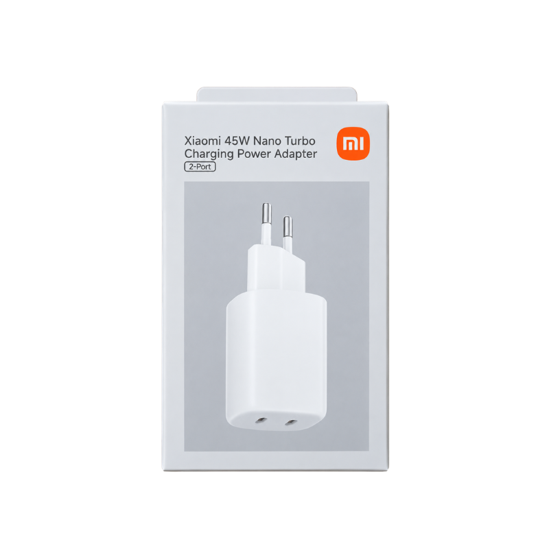 Xiaomi Mi 45W Nano Turbo Charging power adapter (2 port) - glava